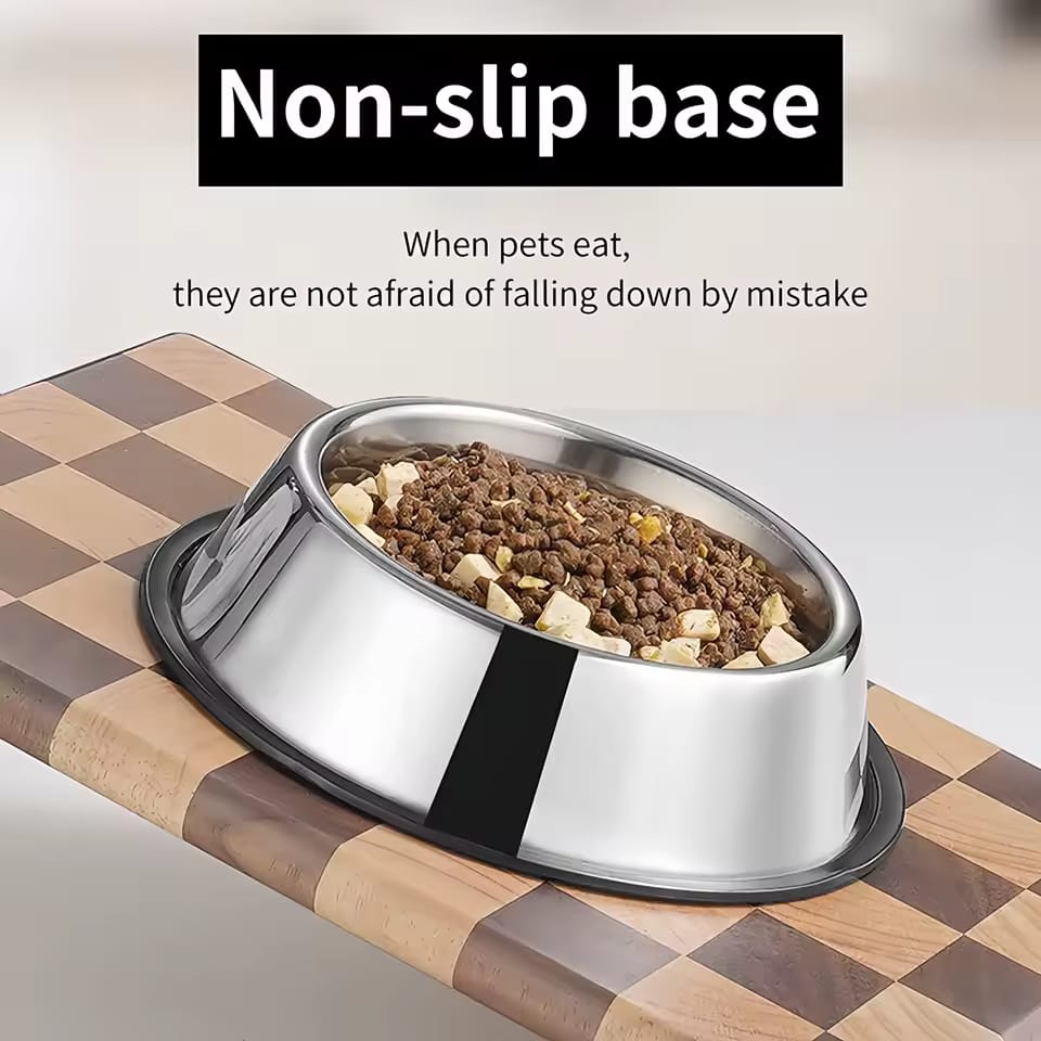 PetCareBaltic™ PureSteel Pet Feeding Bowl