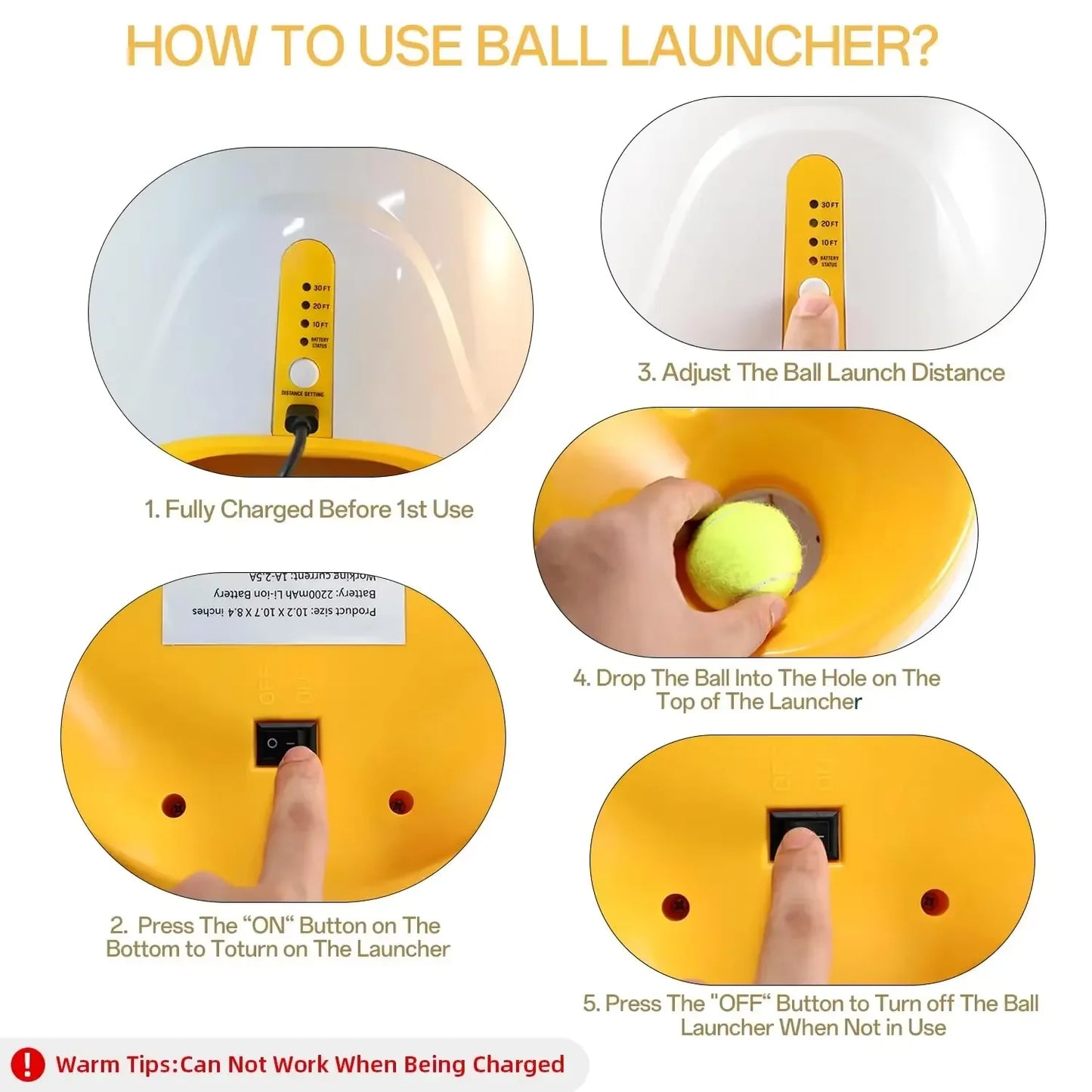 Automatic Pet Ball Launcher™