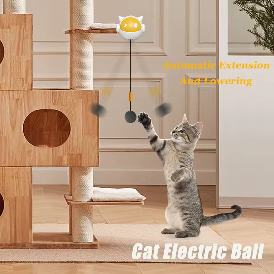PetCareBaltic™ CatchyPaw Moving Cat Ball