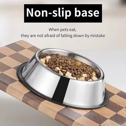 PetCareBaltic™ PureSteel Pet Feeding Bowl