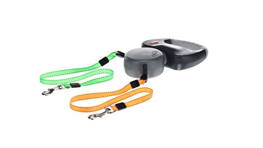 Dual Dog Retractable Leash